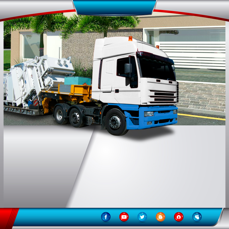  Mudanzas en camión especializado lowboy