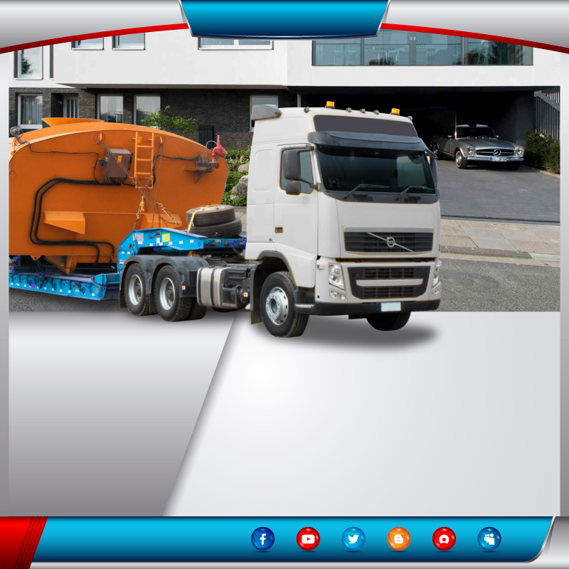  Mudanzas en camión especializado lowboy